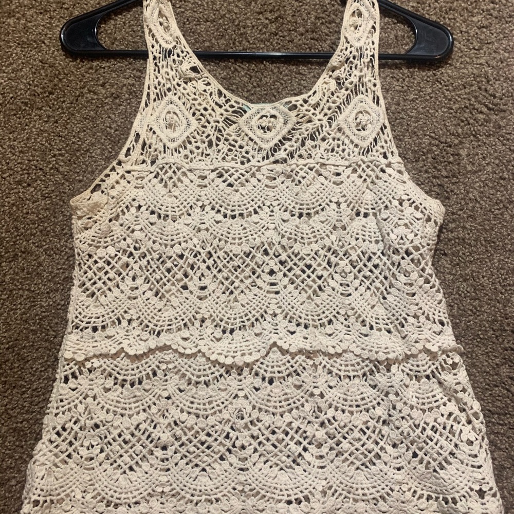 Maurices lace tank top